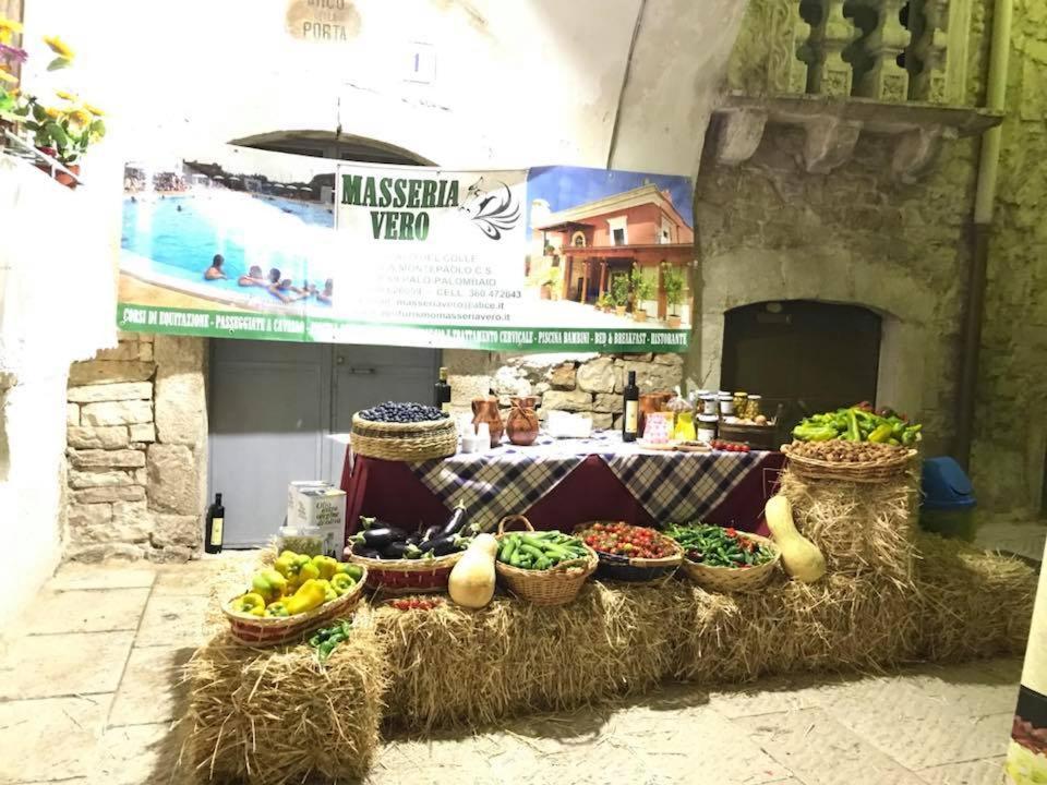 Masseria Vero Acomodação com café da manhã Palo del Colle Exterior foto